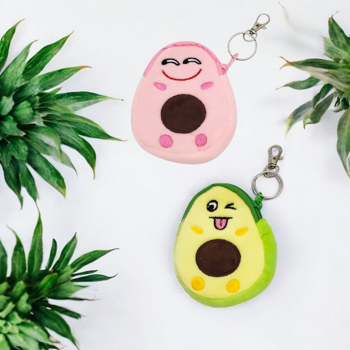 Avocado Coin Purse Keychains ( 2 Options Available)