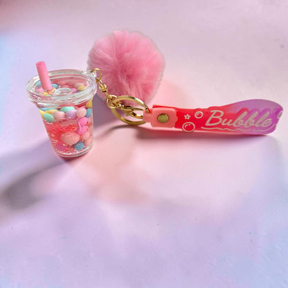 Boba Bag Charm Keychain