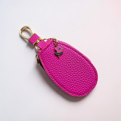 Oval Style Car Key Fob Holder