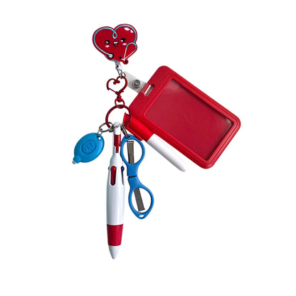 Badge Reel with Badge Reel Accessory Set