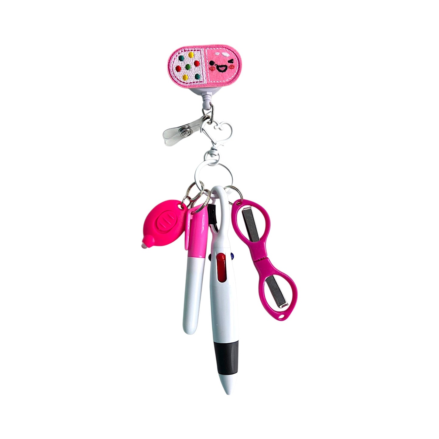 Badge Reel with Badge Reel Accessory Set