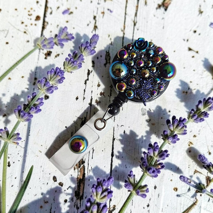 Cute Handmade Badge Reels with Acrylic Charms