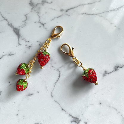 Strawberry Bag Charms / Keychain