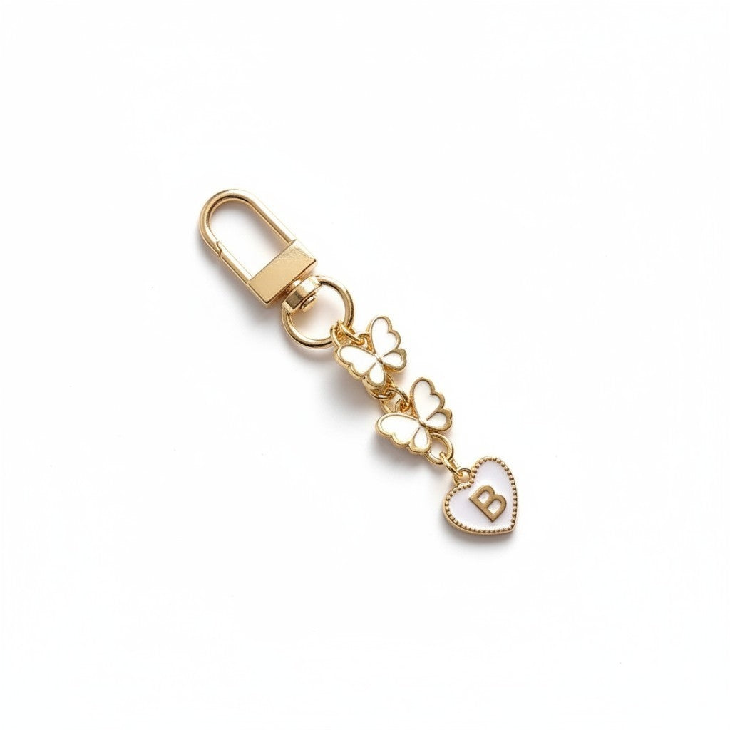 Personalized Butterfly Bag Charms