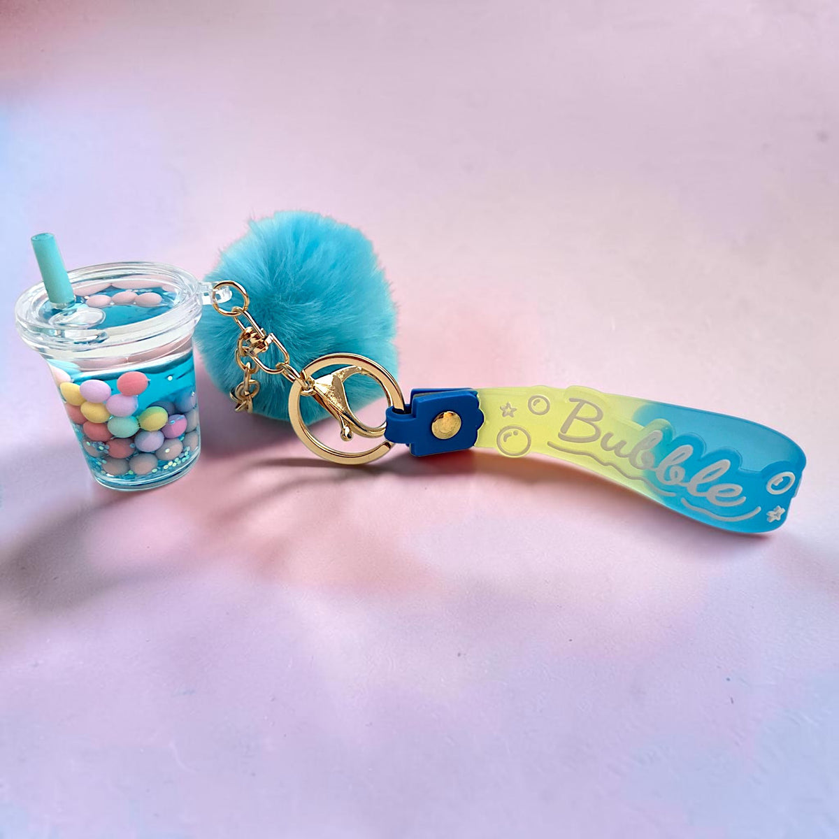 Boba Bag Charm Keychain