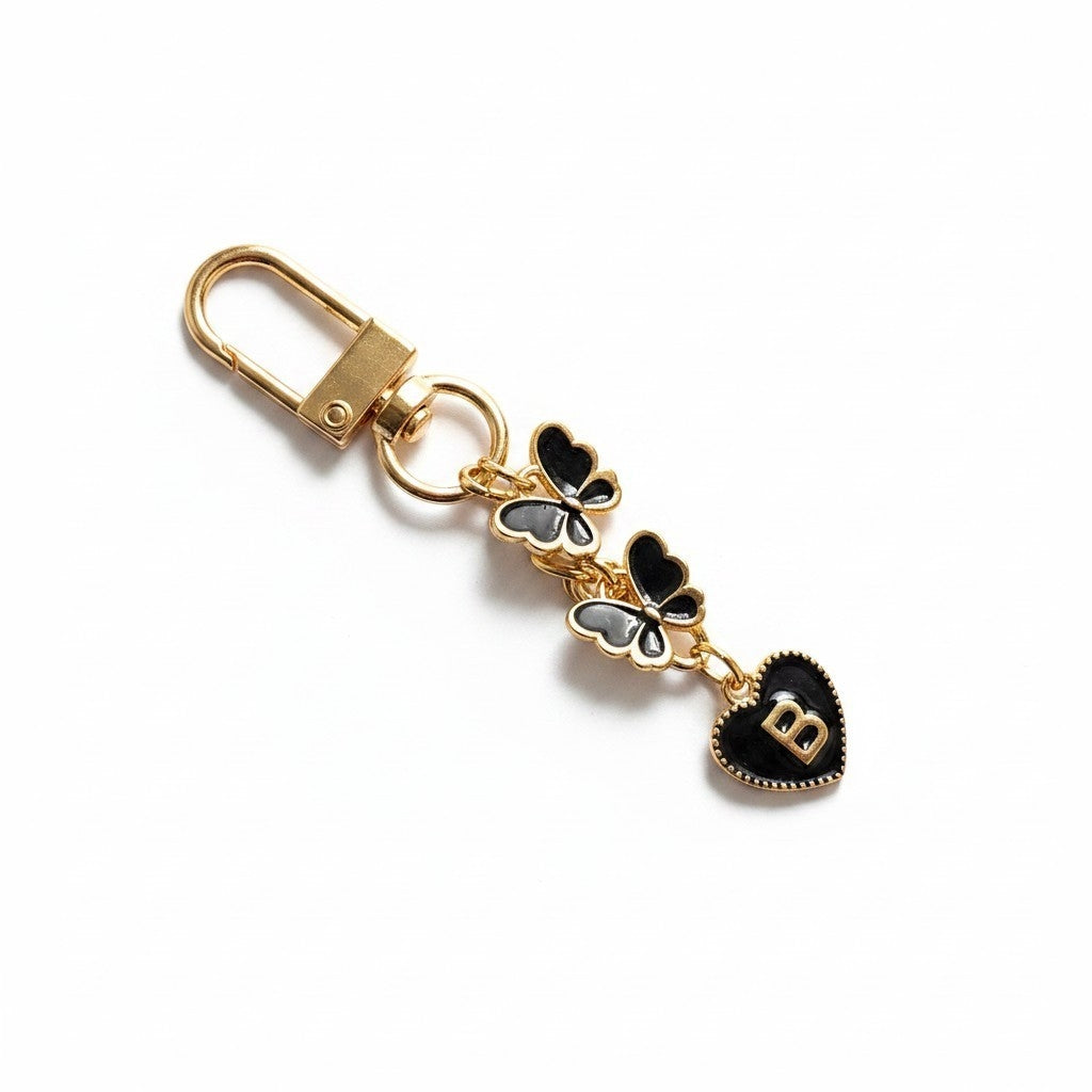 Personalized Butterfly Bag Charms