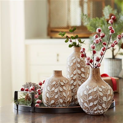 Rustic Farmhouse Vases (Set of 3)